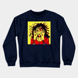 Zombie woman! Crewneck Sweatshirt